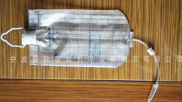 单头液袋导管高频焊接机-医疗泡管样品